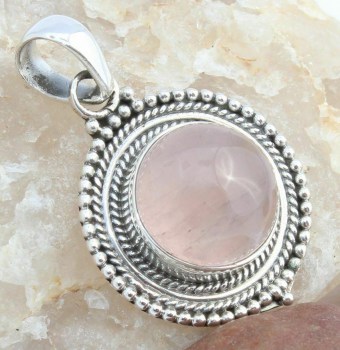 edelsteen sieraden zilver ring hanger oorbellen 154